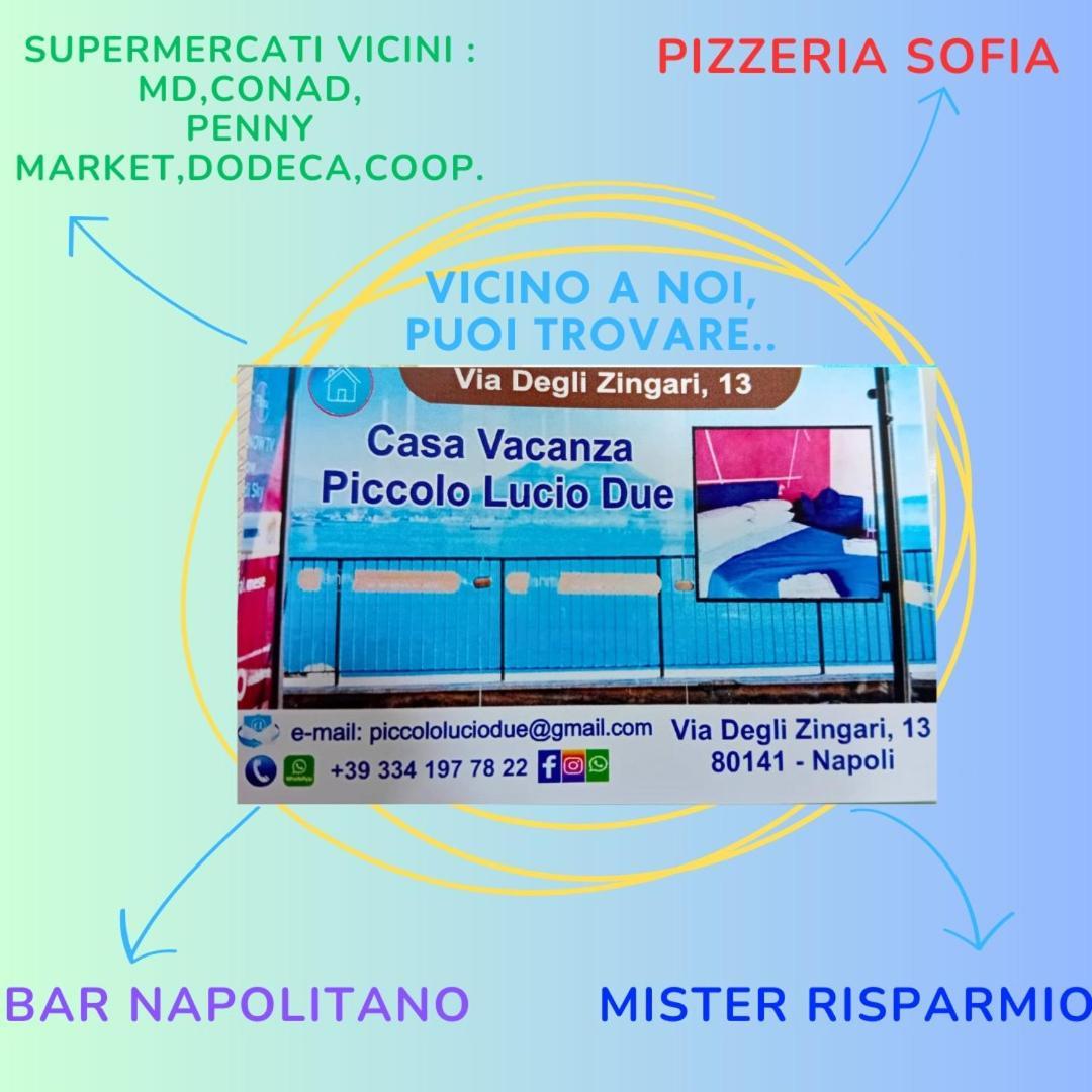 B&B Piccololucio2 Neapol Exteriér fotografie